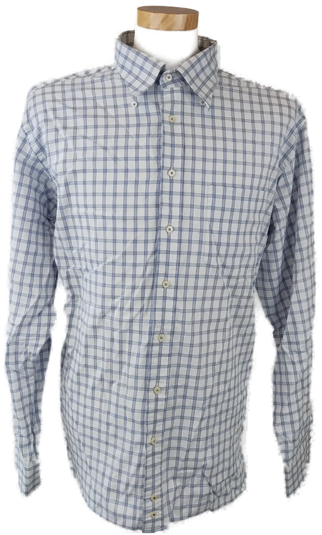 McNeal Herrenhemd blau,weiß kariert - XL/XXL - Bild 1