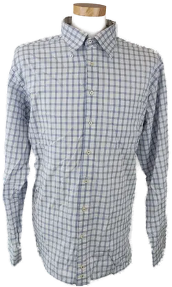 McNeal Herrenhemd blau,weiß kariert - XL/XXL - Bild 1