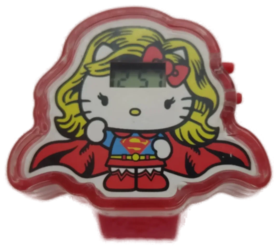 Hello Kitty Supergirl Kinder Armbanduhr  ( Happy Meal Mc Donalds)   – Bild 4