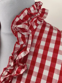 Trachtenbluse, Landhaus Tracht, Gr. 36 - Bild 5