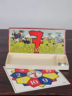 Die Verflixte Sieben  - Vintage Gesellschaftsspiel - STOMOSPIELE - Bild 2
