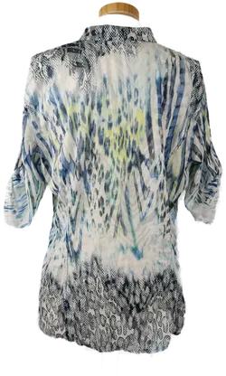 Bonita Damen Bluse gemustert - L/40 - Bild 2