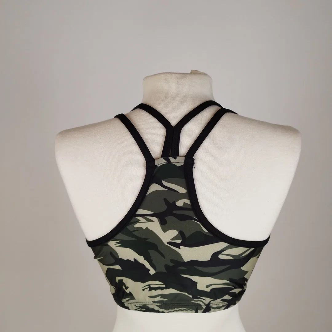 iEfiel Kinder Bade-Top - Gr. 158-164 / Camouflage – Bild 3
