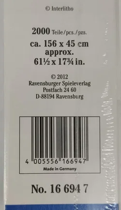 Ravensburger Puzzle Nr. 166947 New York Panorama 2000 Stk  – Vorschau 3
