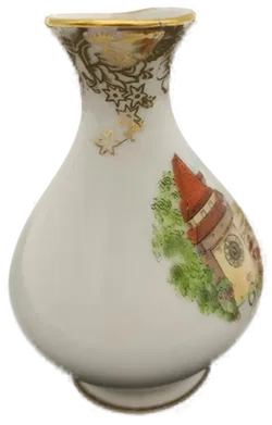  Porzellan-Kanne mit Graz-Motiv und Goldrand - Bild 3