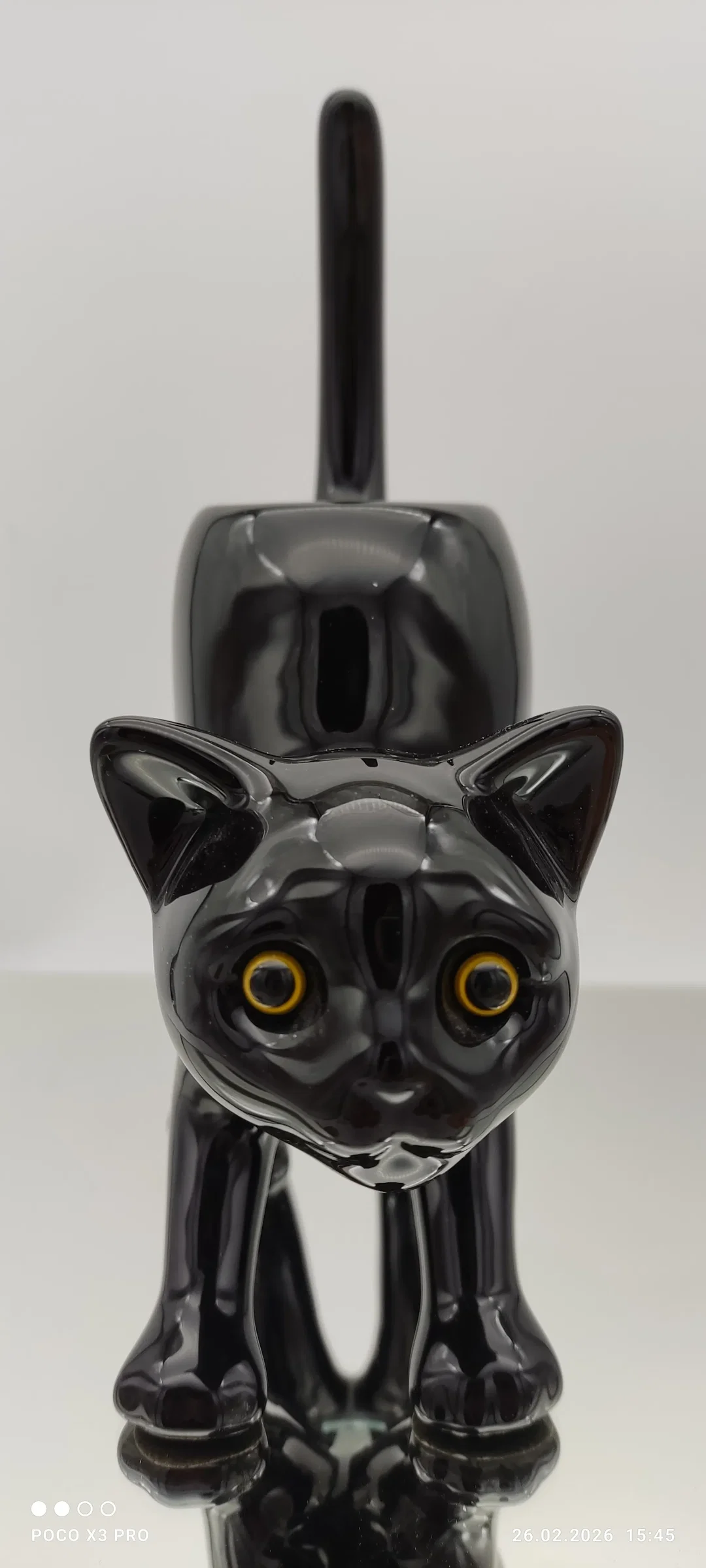 PartyLite Teelichthalter Schwarze Katze | Wie Neu - Bild 1