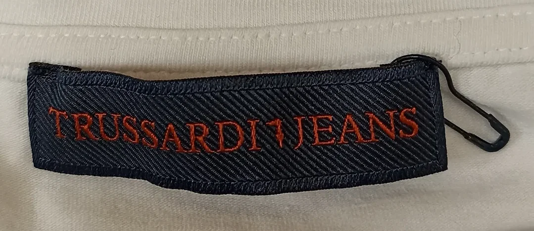 Trussardi Jeans Damen Shirt mehrfarbig gemustert Gr. S – Bild 3