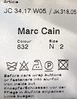 Marc Cain Blazer gemustert Gr. S - Bild 4
