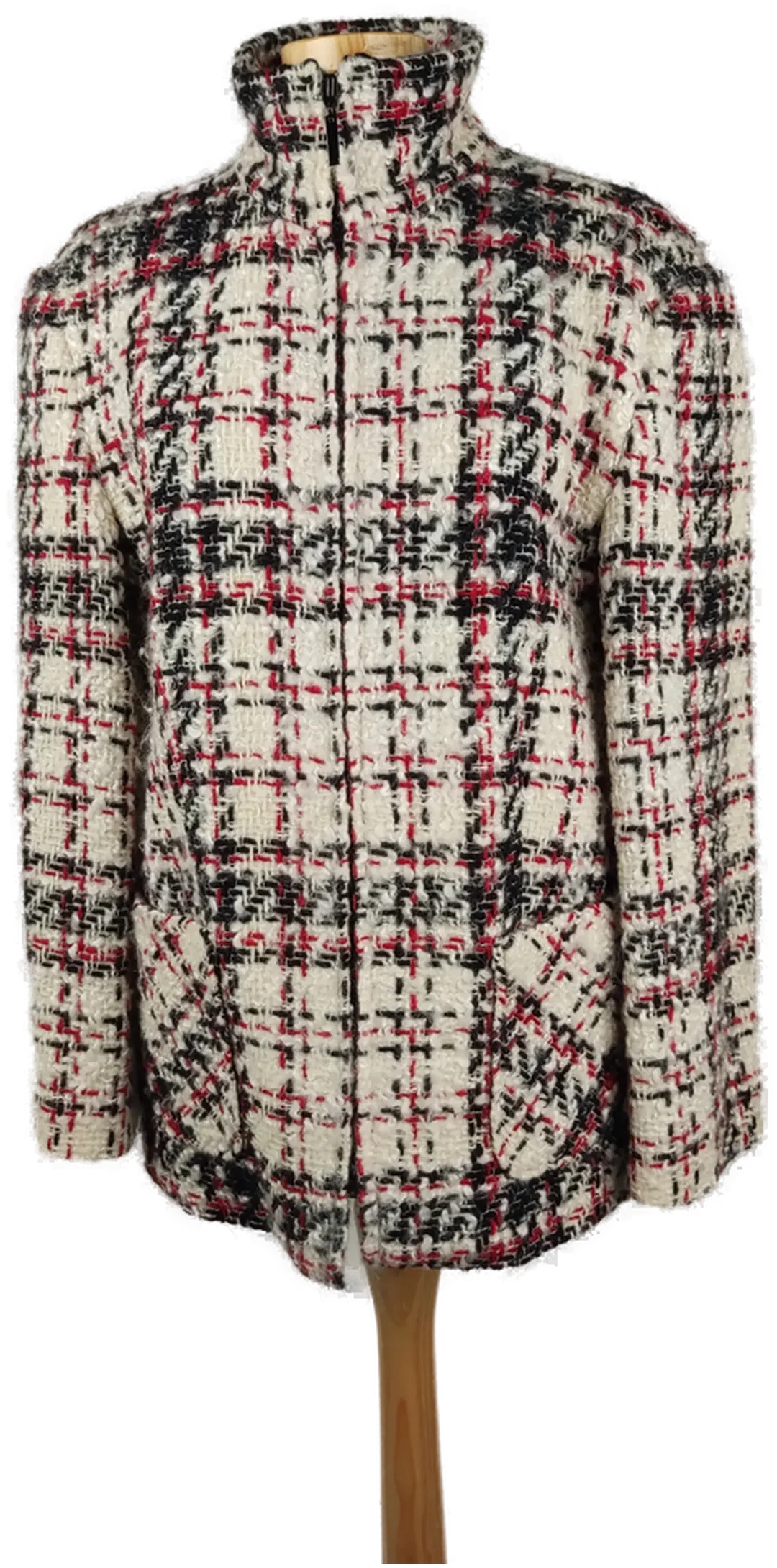 Concept UK Damenjake weiss/rot/schwarz gewebt - M/38 - Bild 4