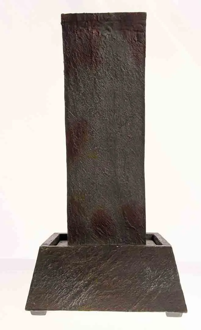 Zimmerbrunnen mit Wasserfall-Effekt – ca. 47 cm – dekorativer Indoor-Brunnen – Bild 3