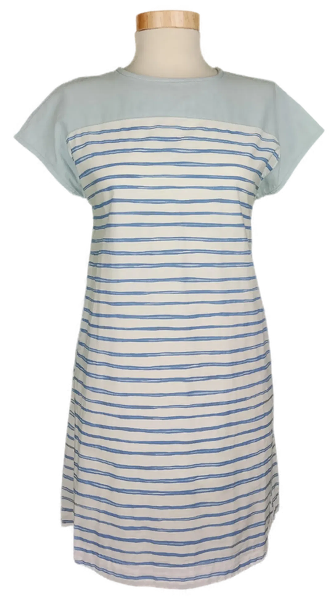 Benetton Mädchen Minikleid blau/weiß gestreift - L/11-12 Jahre - Bild 4