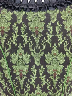 Salzburger Dirndl Damendirndl schwarz/grün - 34 - Bild 4