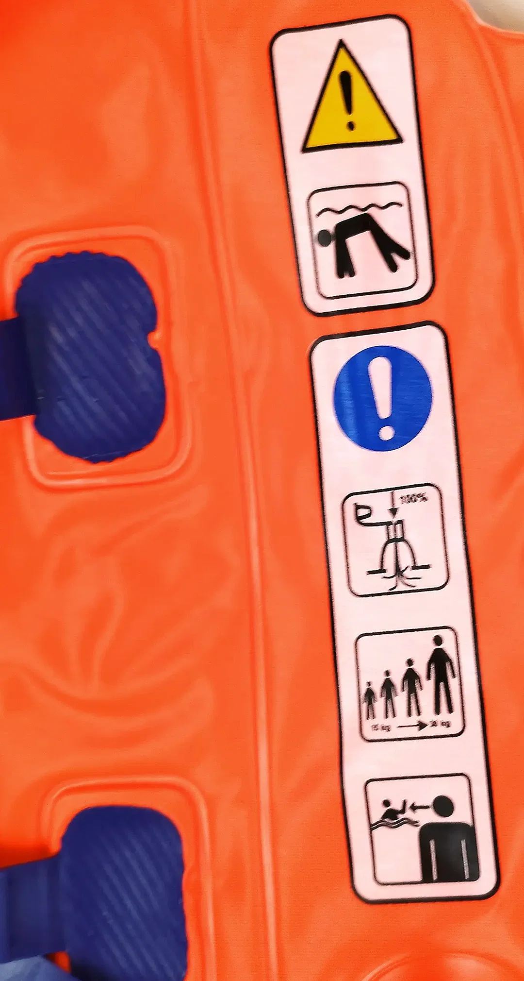 Bema Schwimmweste Kinder 15-30 kg Orange | Gut Erhalten – Bild 4