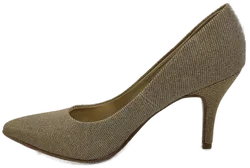 Graceland Damen  Pumps High Heels gold glänzend - Gr. 37 - Bild 1