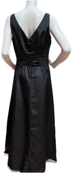 Schwarzes Ballkleid für Damen Gr. 42, erstklassige Qualität - Bild 3