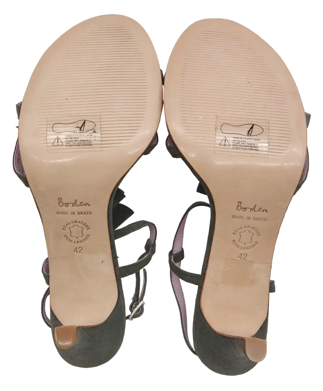 Boden Damen Sandalen, grau - Gr. 42 – Bild 5
