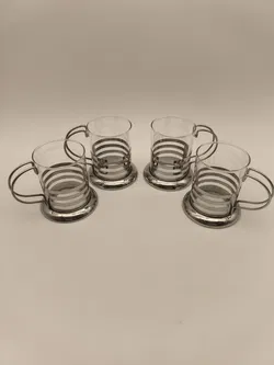 Set 4 formschöne Teegläser, Tschibo - Bild 2