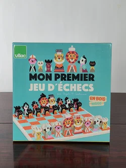 MON PREMIER JEU D´ÉCHECS - Schachspiel aus Holz für Kinder - vilac – Vorschau 2
