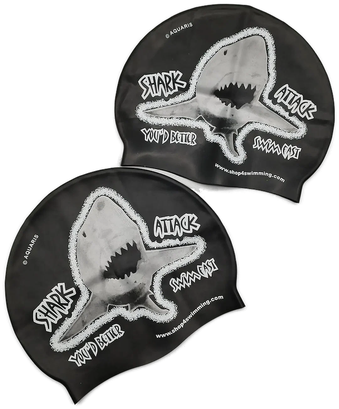 Silikon-Badekappe Aquaris, 2 er Set | Schwimmbereit - Bild 1