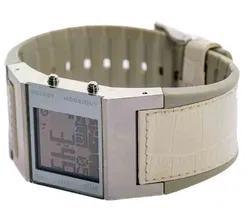 Damen Digitaluhr DZ-7043 von Diesel mit Originalbox – Edelstahlgehäuse & Lederarmband - Bild 5