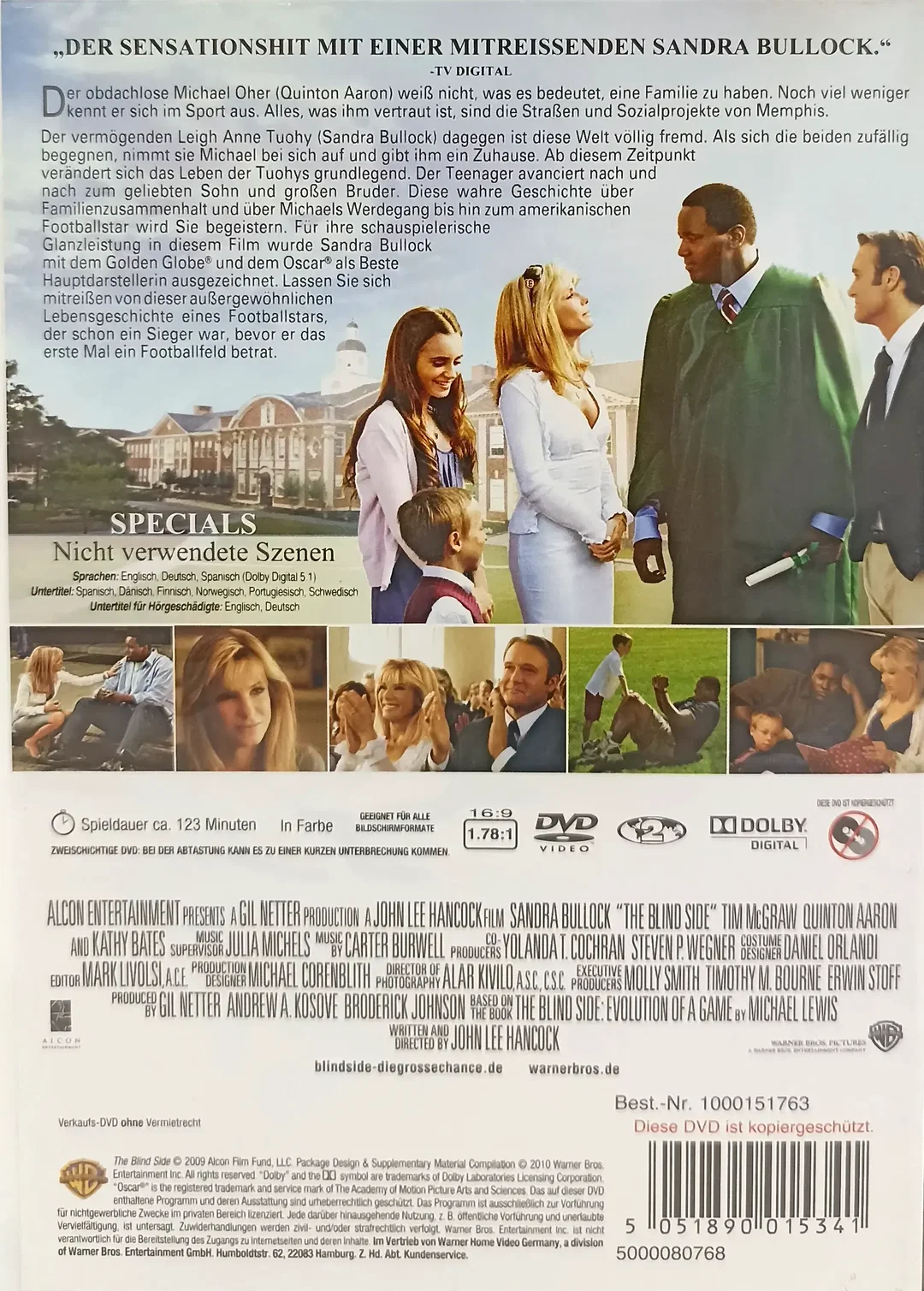 DVD "Blind Side - Die große Chance" – Bild 2
