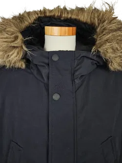 H&M Herren Parka, marine - Gr. XL  - Bild 7