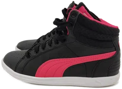 Puma Kinder Sneakers schwarz/pink Gr. 35.5 - Bild 3