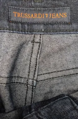 Trussardi Herren Jeans dunkelblau Gr. L - Bild 4