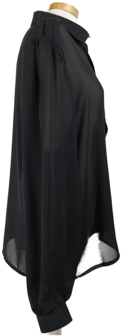 Gisele Rubinstein Vintage Damen-Bluse schwarz - XXL/44 - Bild 3