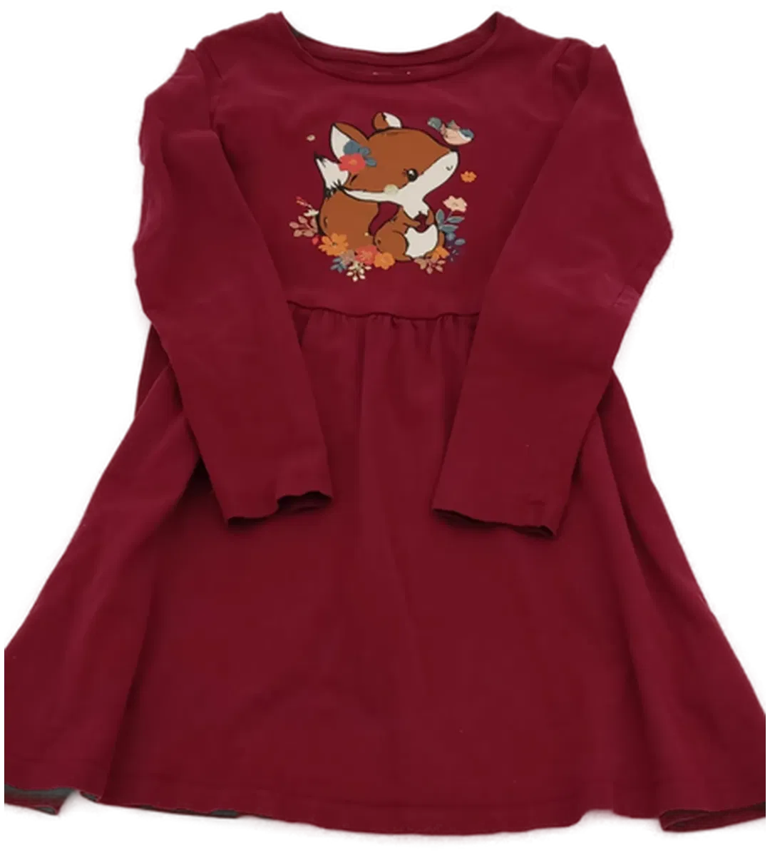 Happy girls club Kinder Kleid weinrot Gr. 134 - Bild 1