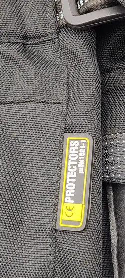 X-RAGE Herren Motorradjacke schwarz Gr. S - Bild 8