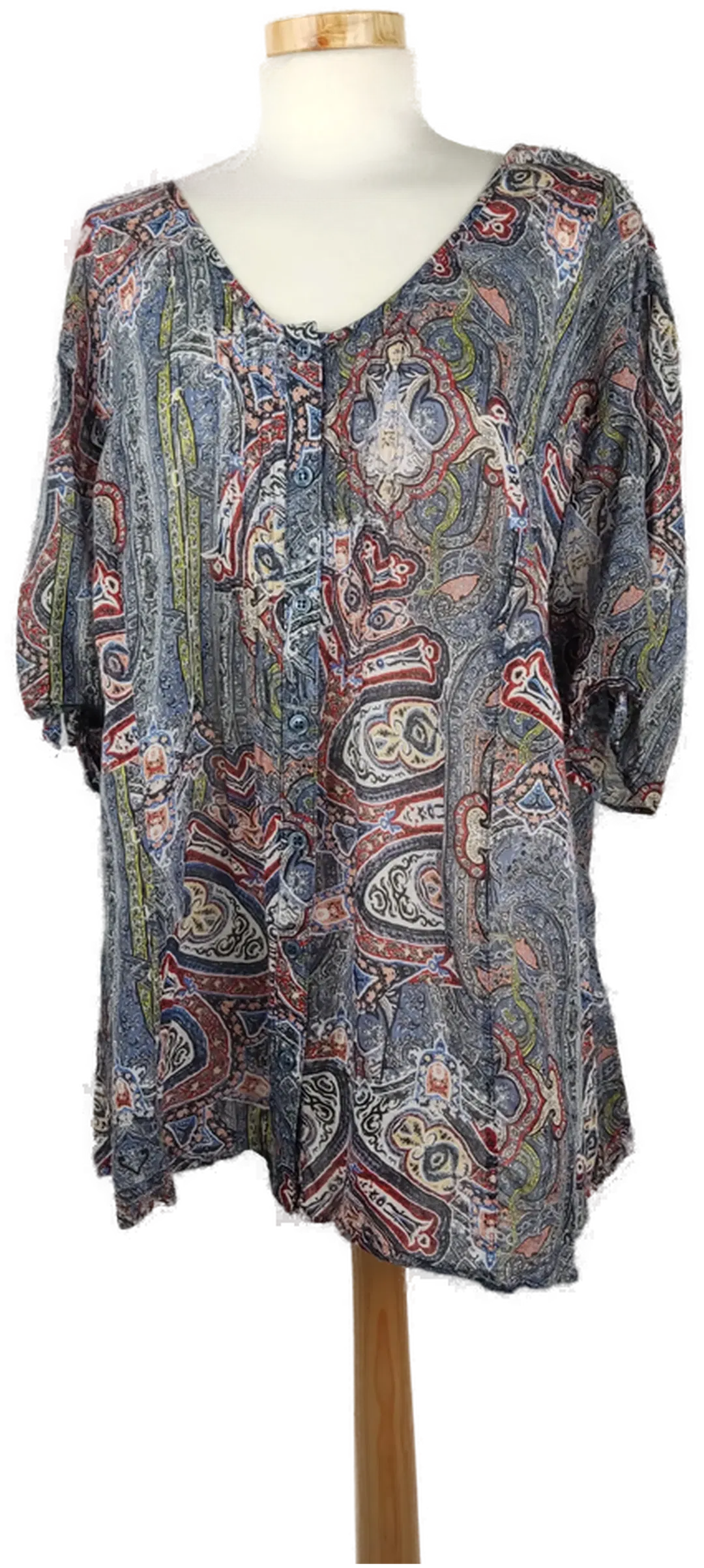 Samoon by Gerry Weber Damen-Bluse gemustert - 4XL/48 - Bild 1