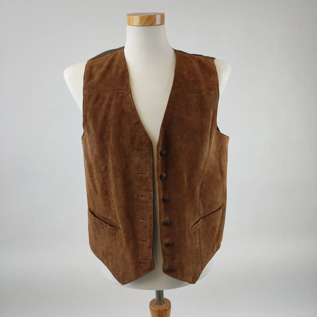 ANYWAY Herren-Gilet, braun - Gr. 42 - Bild 1