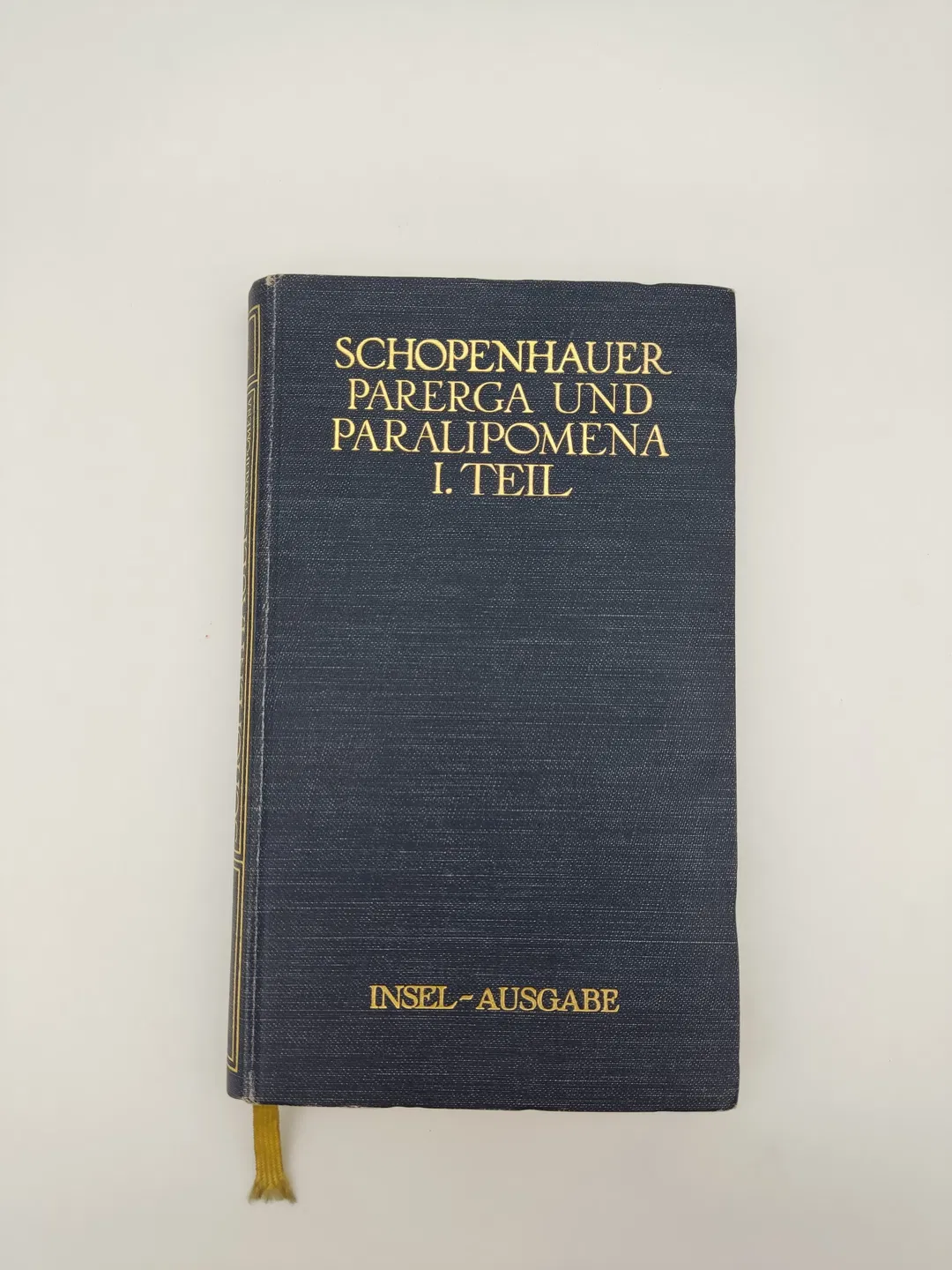  Parerga und Paralipomena: Kleine Philosophische Schriften erster und zweiter Theil in 2 Bänden-  Arthur Schopenhauer  - Bild 2