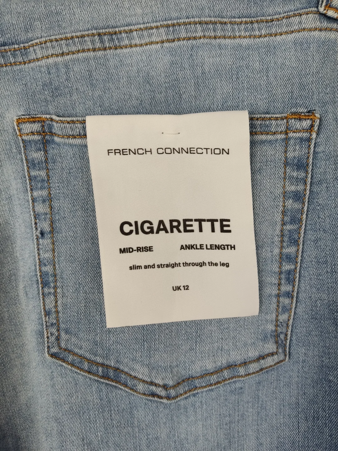 French Connection Damen Jeans hellblau - 38 / M – Bild 4