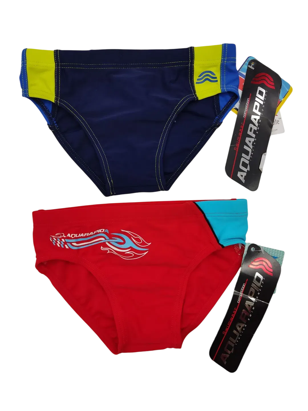 AQUARAPID - Jungen Badehose/Slip - 2 Stück - Bild 4