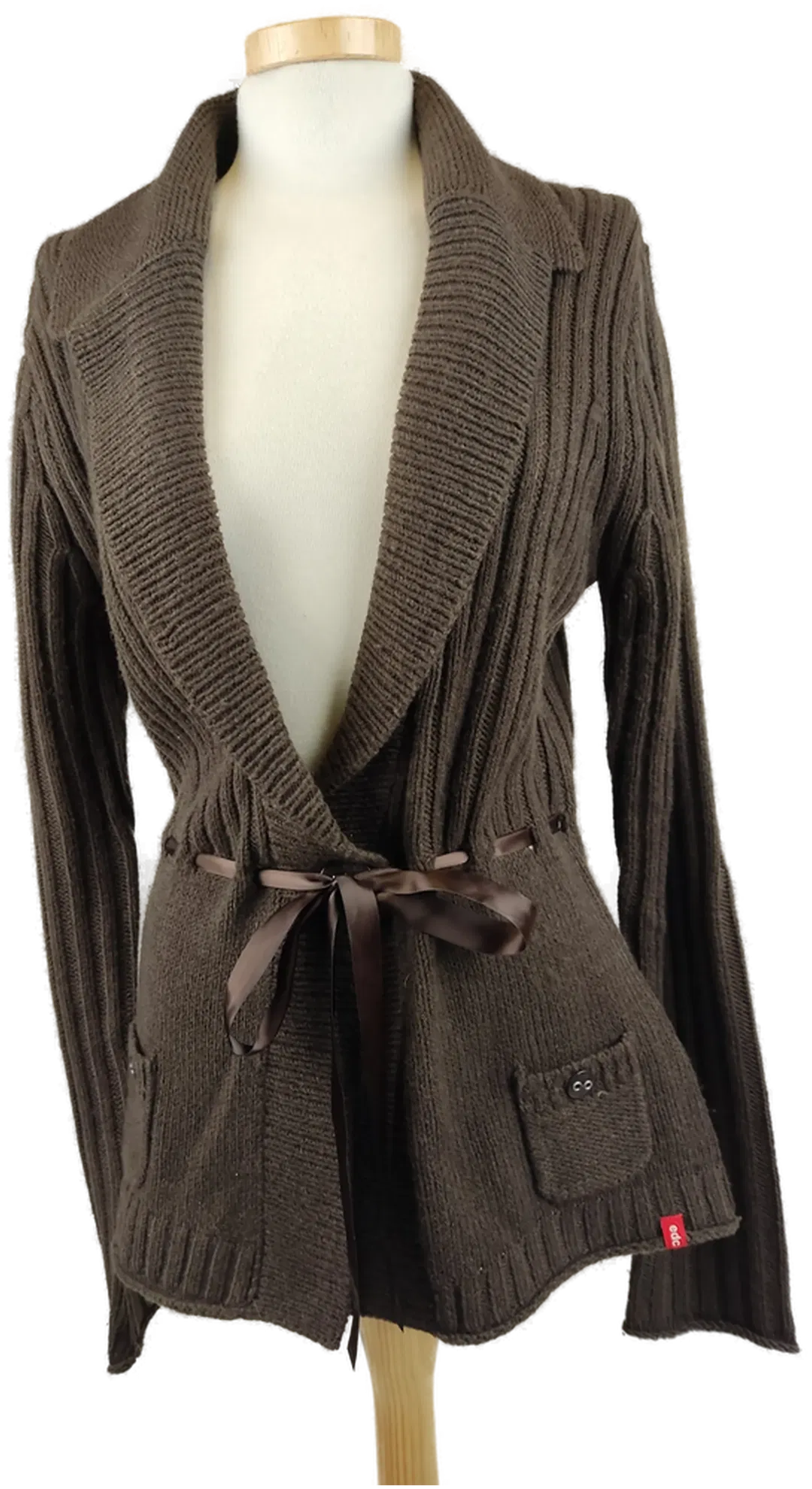 EDC by Esprit  Damenweste dunkelbraun / L 40 - Bild 1