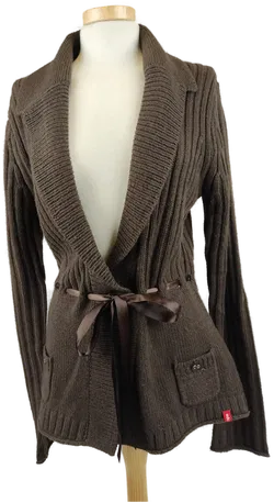 EDC by Esprit  Damenweste dunkelbraun / L 40 - Bild 1