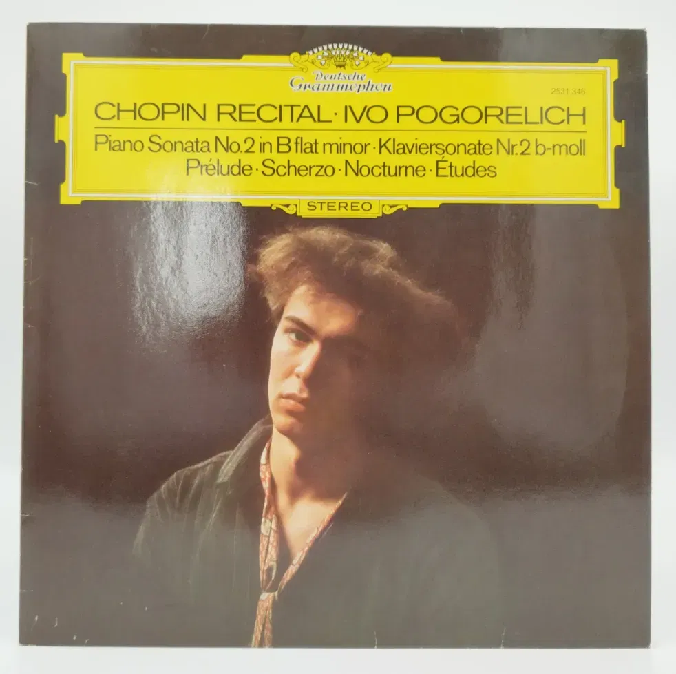 Chopin Recital / Ivo Pogorelich Klaviersonate Nr. 2 - Schallplatte - Bild 2
