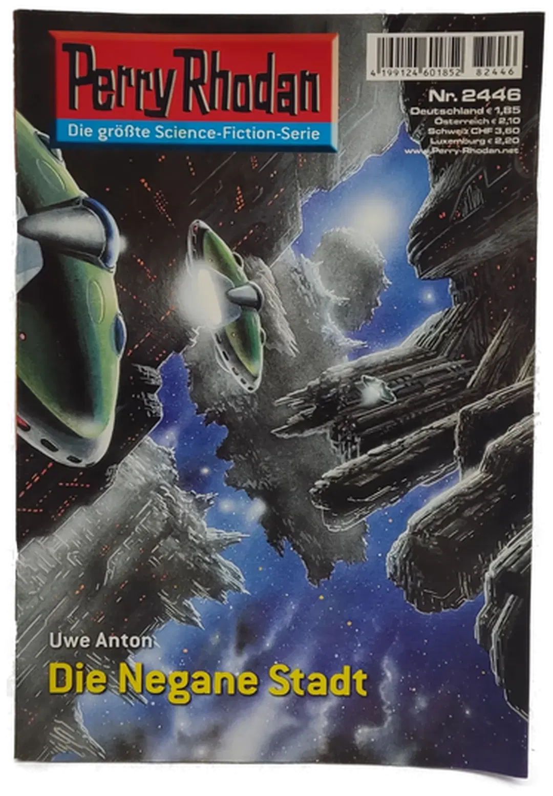 Romanheft Perry Rhodan Die Negane Stadt Erstauflage Nr.2446 - Bild 2