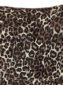 ZARA Damen Minikleid, braun Animal Print - Gr. M / 38 – Vorschau 3