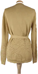 Jones Damen Wickelweste cappucinofarben mit Stickerei - Gr. 44/XXL - Bild 2