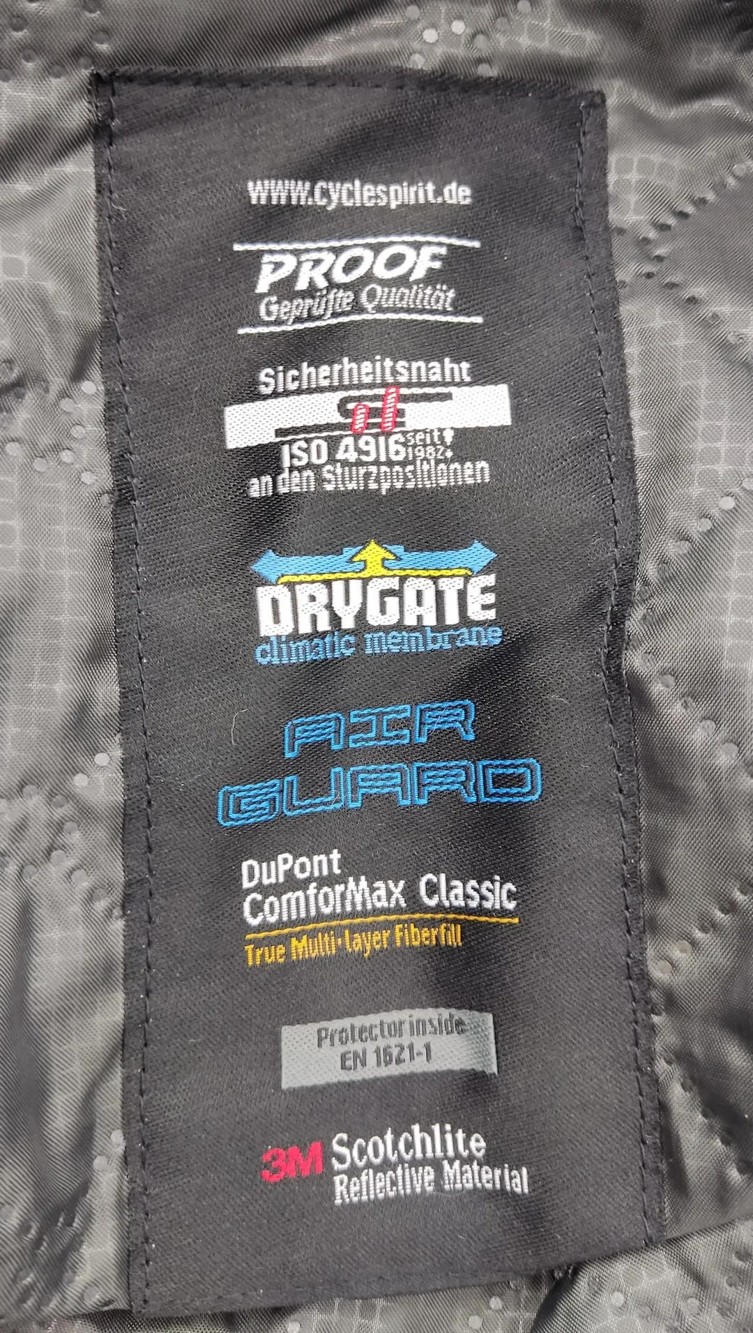 Cycle Spirit Damen Motorradhose schwarz - Gr. 40 – Bild 7