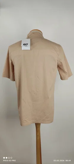 AlphaTauri Herrenhemd Beige Gr. S | Ungetragen Mit Etikett - Bild 2