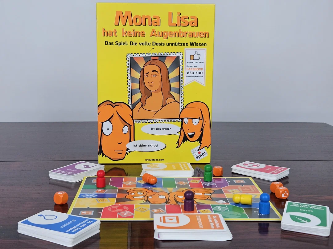 Mona Lisa hat keine Augenbrauen - Gesellschaftsspiel - ilsespiel - Bild 1