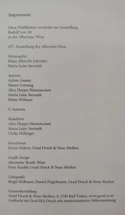 Rudolf von Alt. 1812-1905 - Klaus Albrecht Schröder & Maria Luise Sternath [Hrsg.] - Bild 4