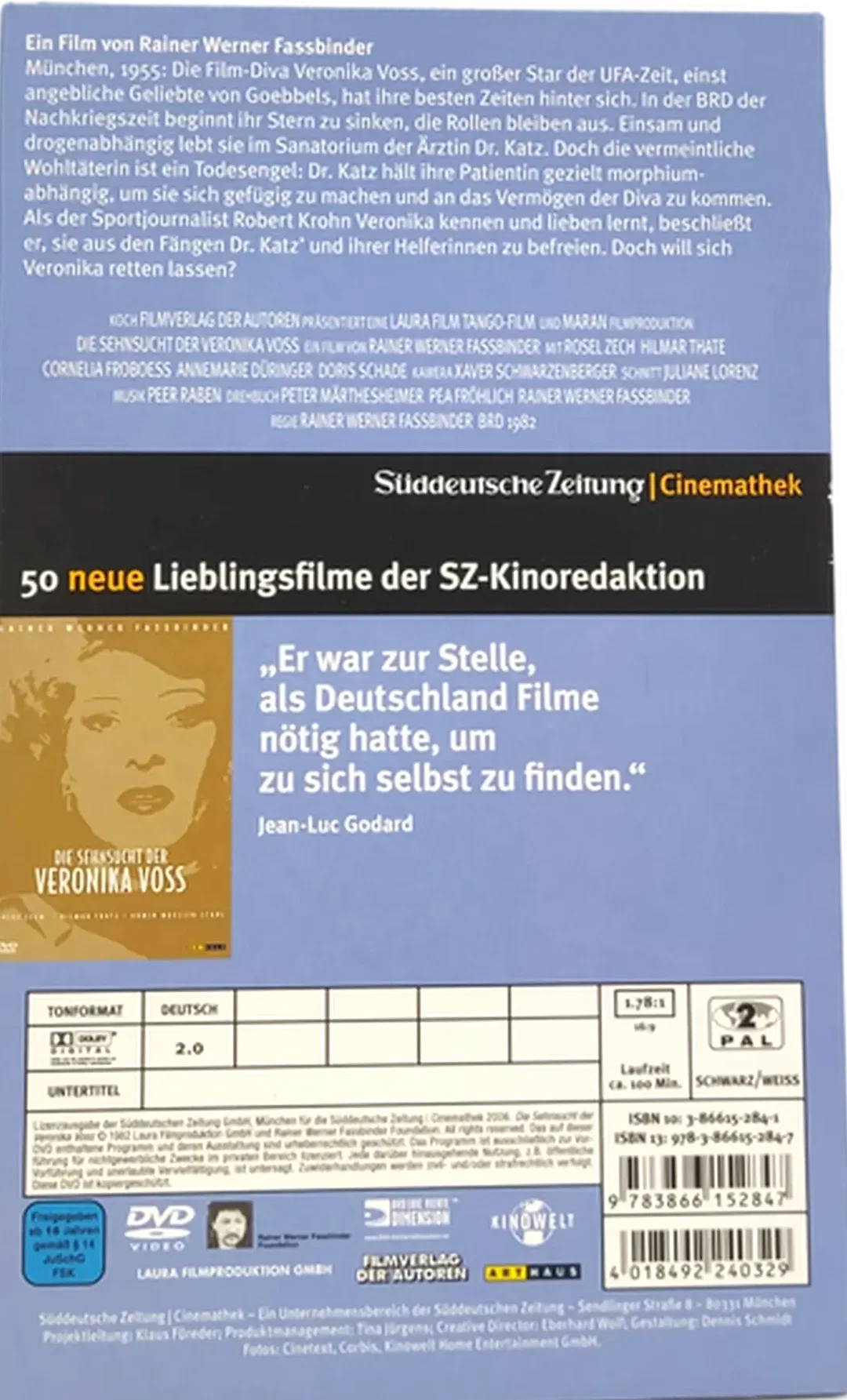 DVD "Die Sehnsucht der Veronika Voss" – Bild 2