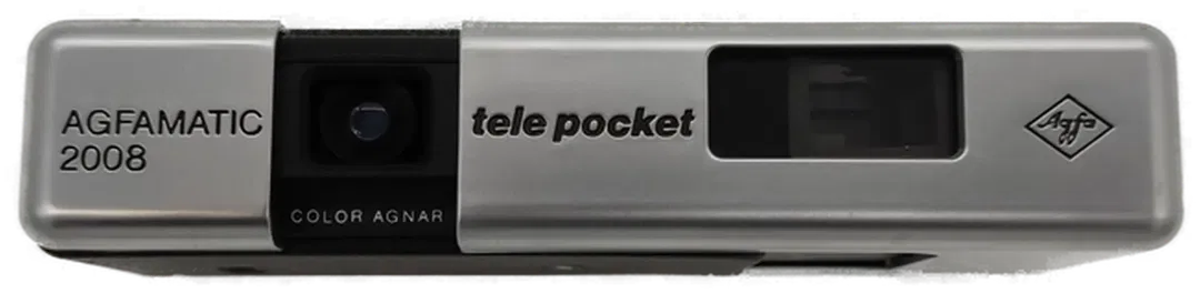 Agfa Agfamatic 2008 Sensor tele pocket Kamera für 110 Filme - Bild 1
