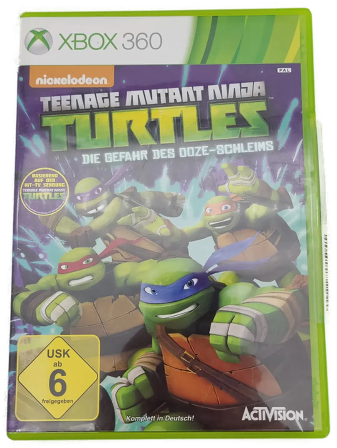 XBOX 360 - Teenage Mutant Ninja Turtles - Die Gefahr des ooze-Schleims - Bild 1