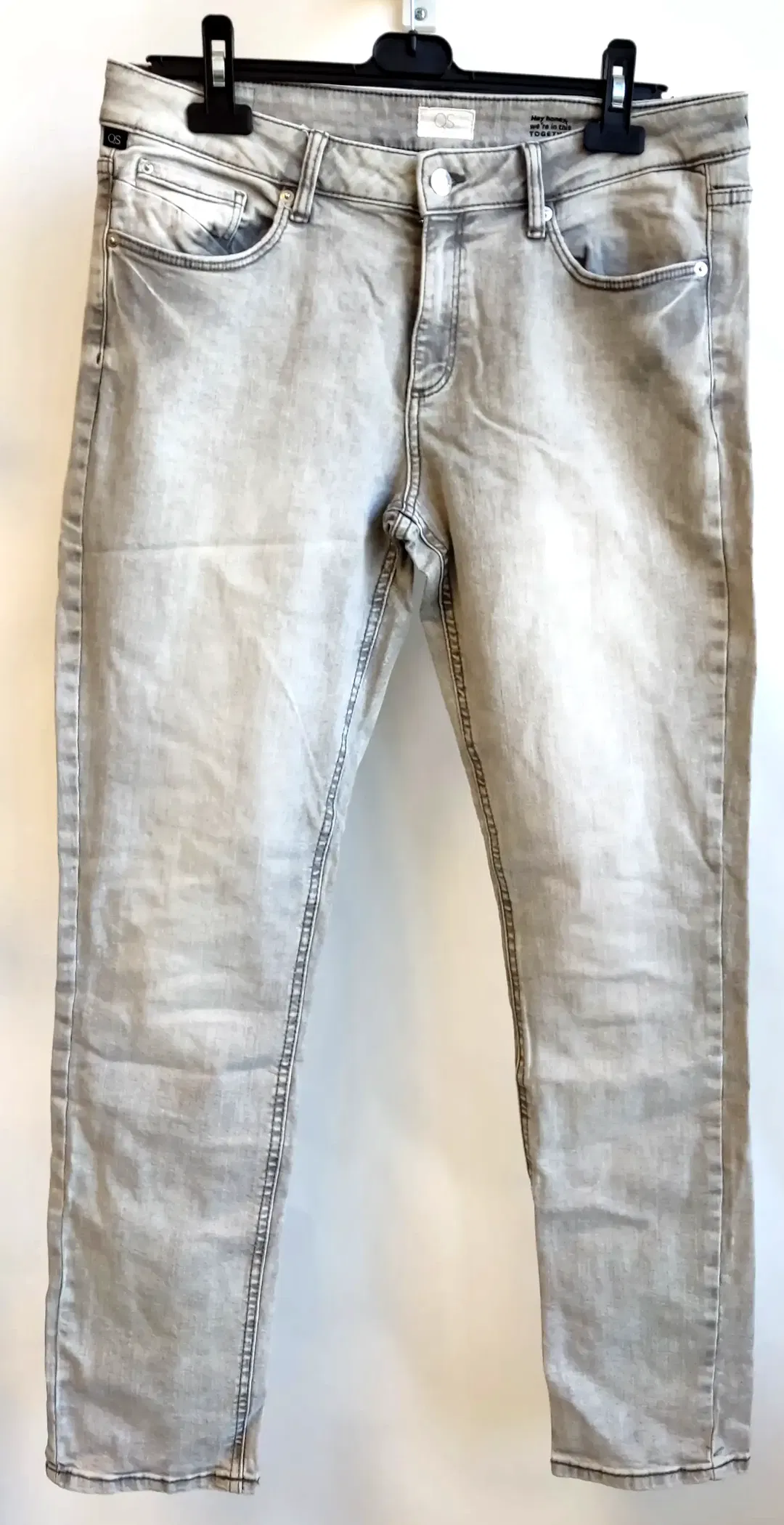 QS by s. oliver Herrenjeans, grau - Gr. 56 - Bild 4